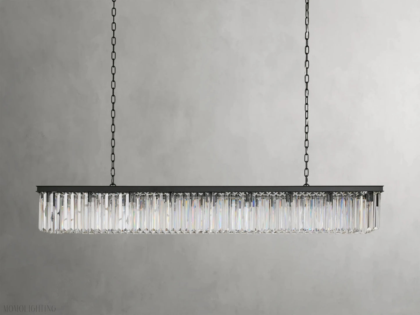 Leyland Rectangular Chandelier-Nobipets