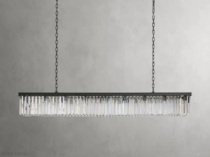 Leyland Rectangular Chandelier-Nobipets