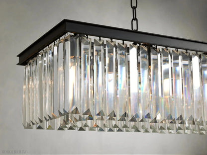 Leyland Rectangular Chandelier-Nobipets