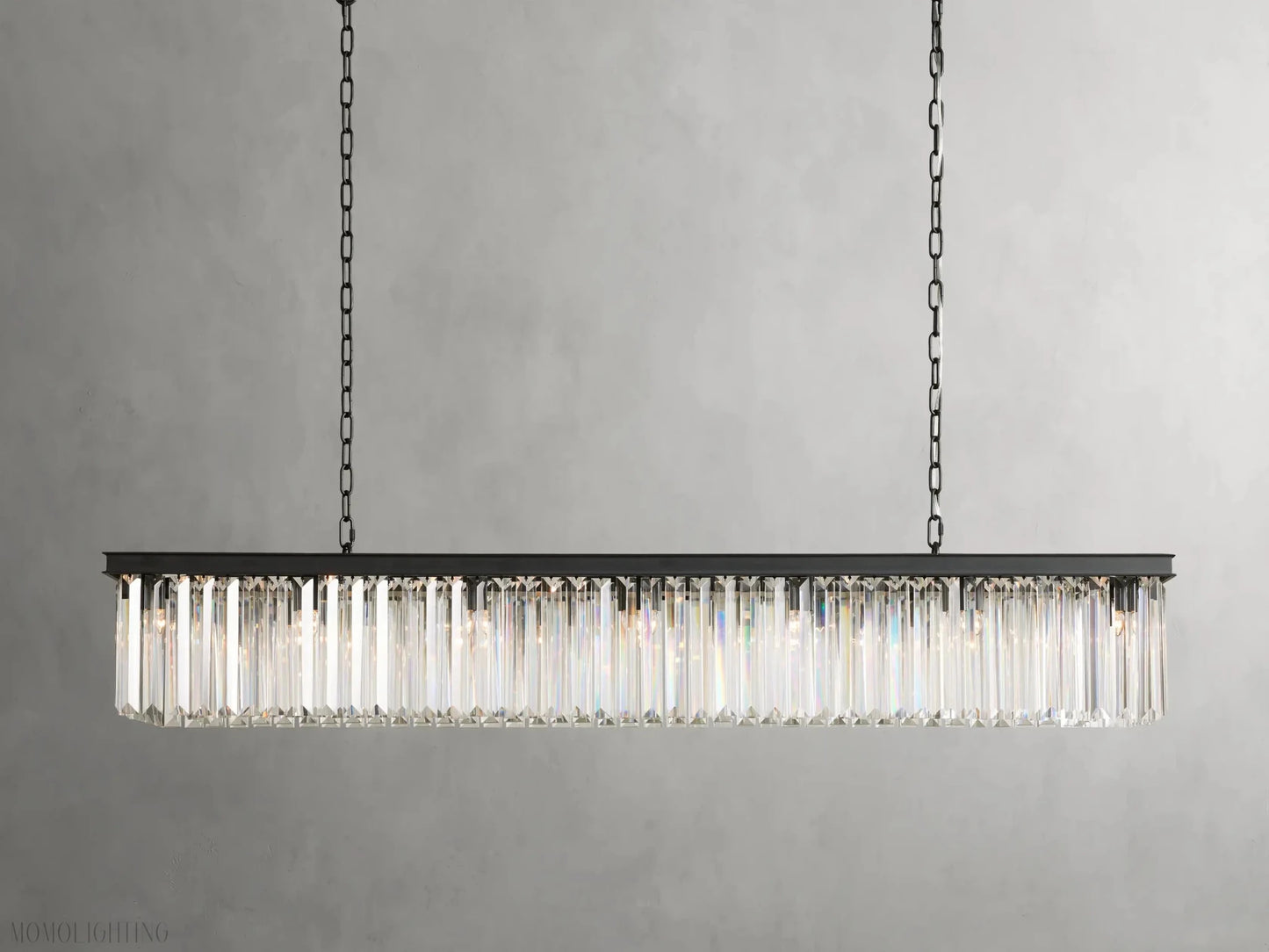 Leyland Rectangular Chandelier-Nobipets