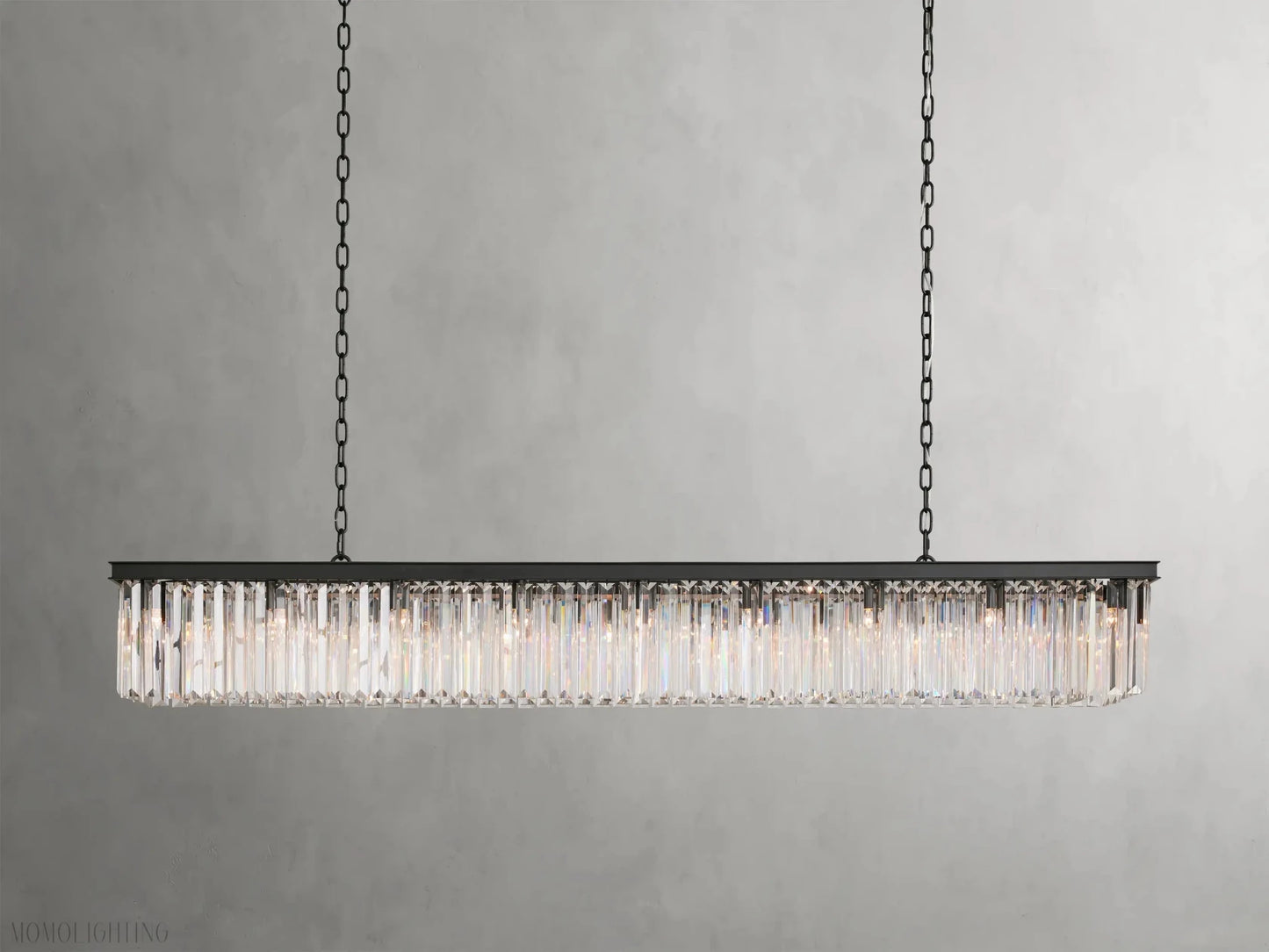 Leyland Rectangular Chandelier-Nobipets