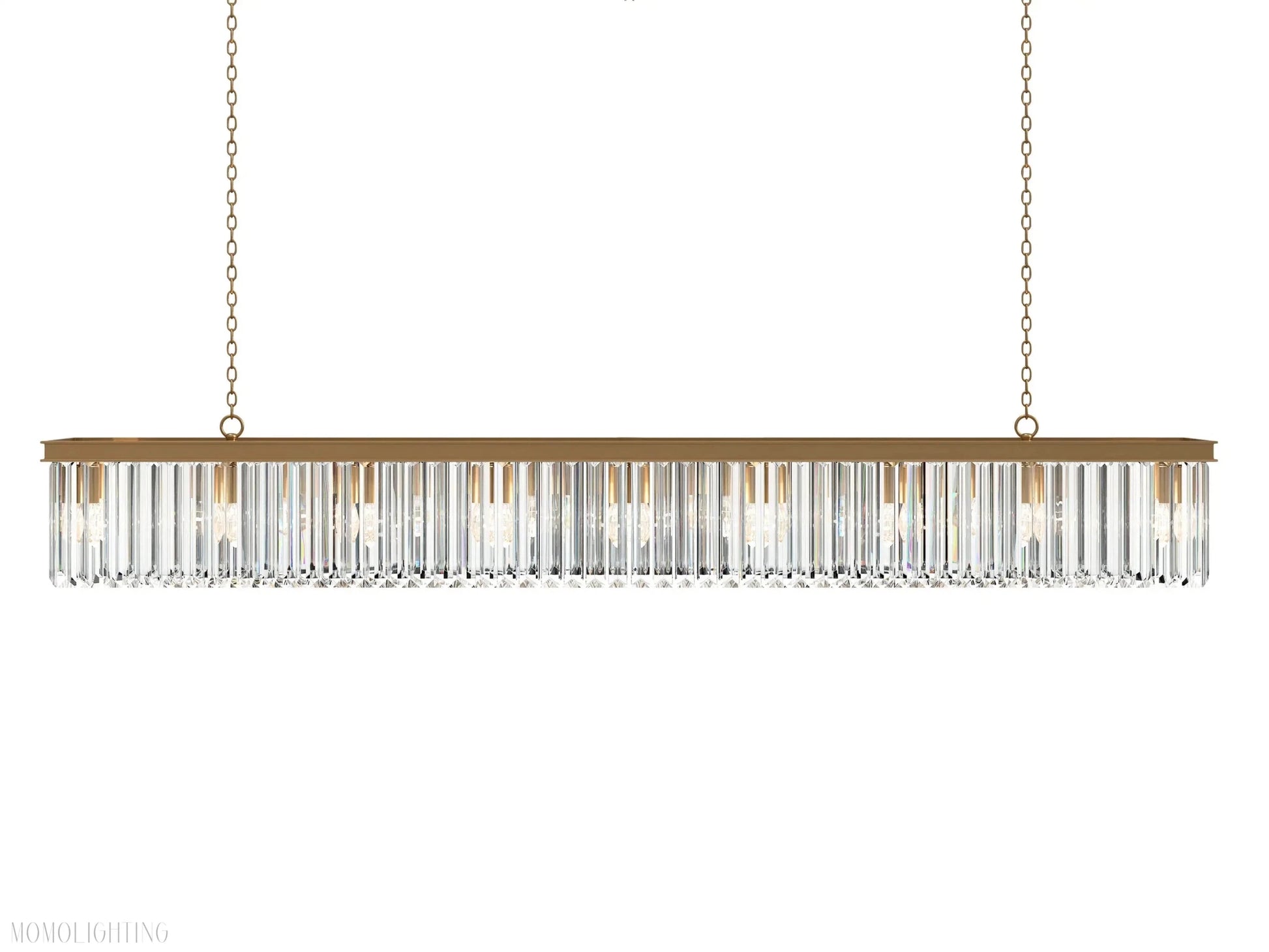 Leyland Rectangular Chandelier-Nobipets