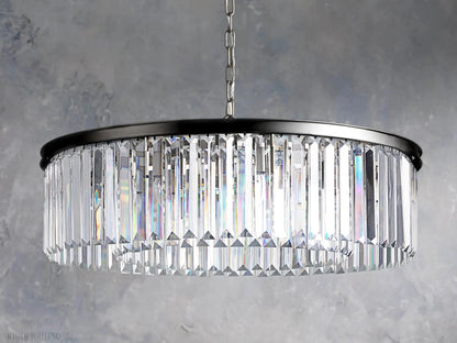 Leyland Round Chandelier-Nobipets