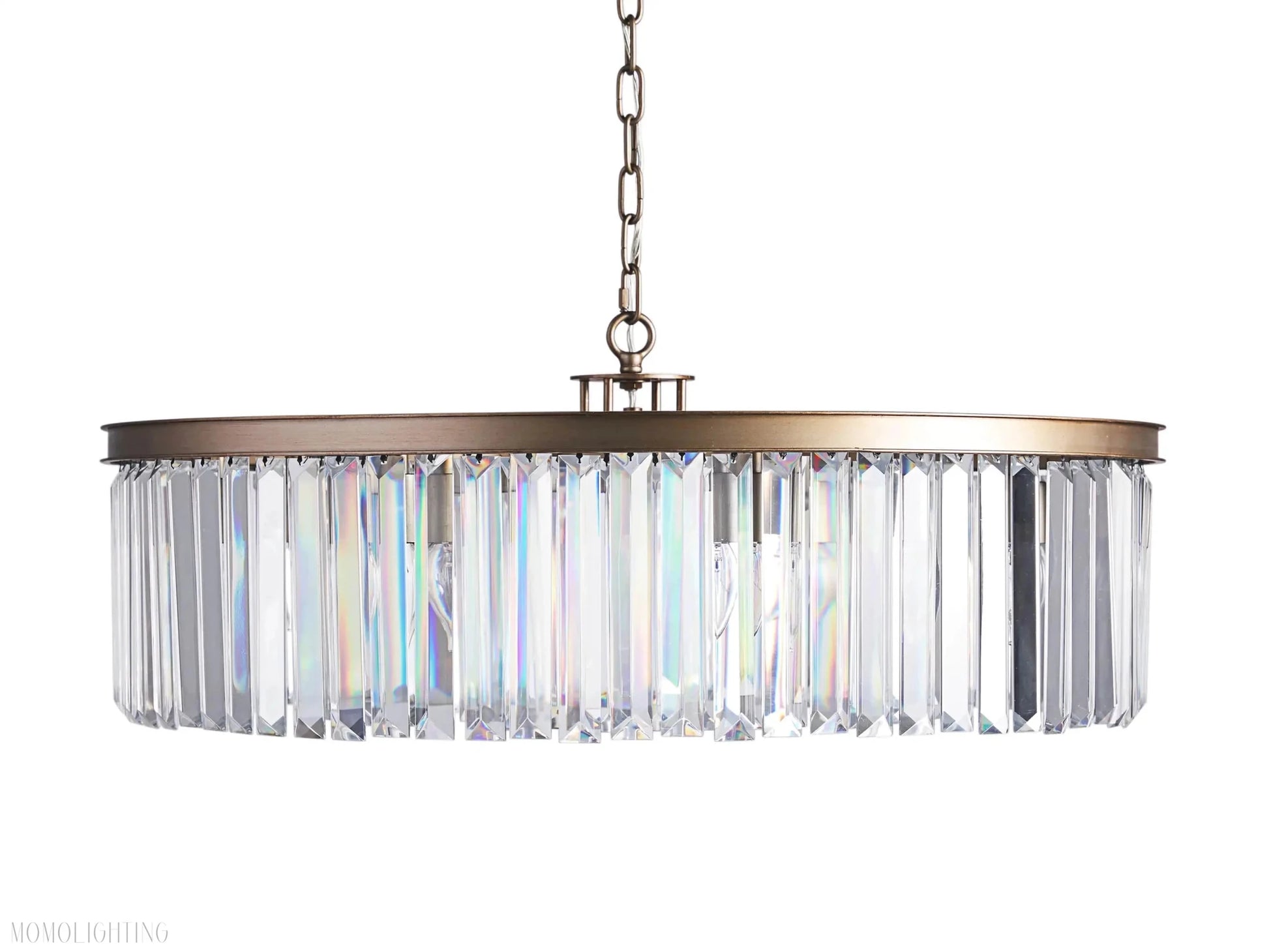 Leyland Round Chandelier-Nobipets