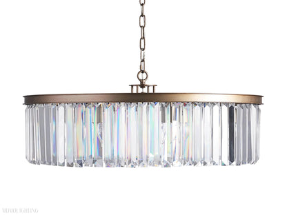 Leyland Round Chandelier-Nobipets