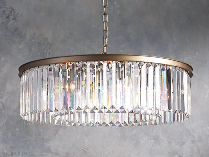 Leyland Round Chandelier-Nobipets