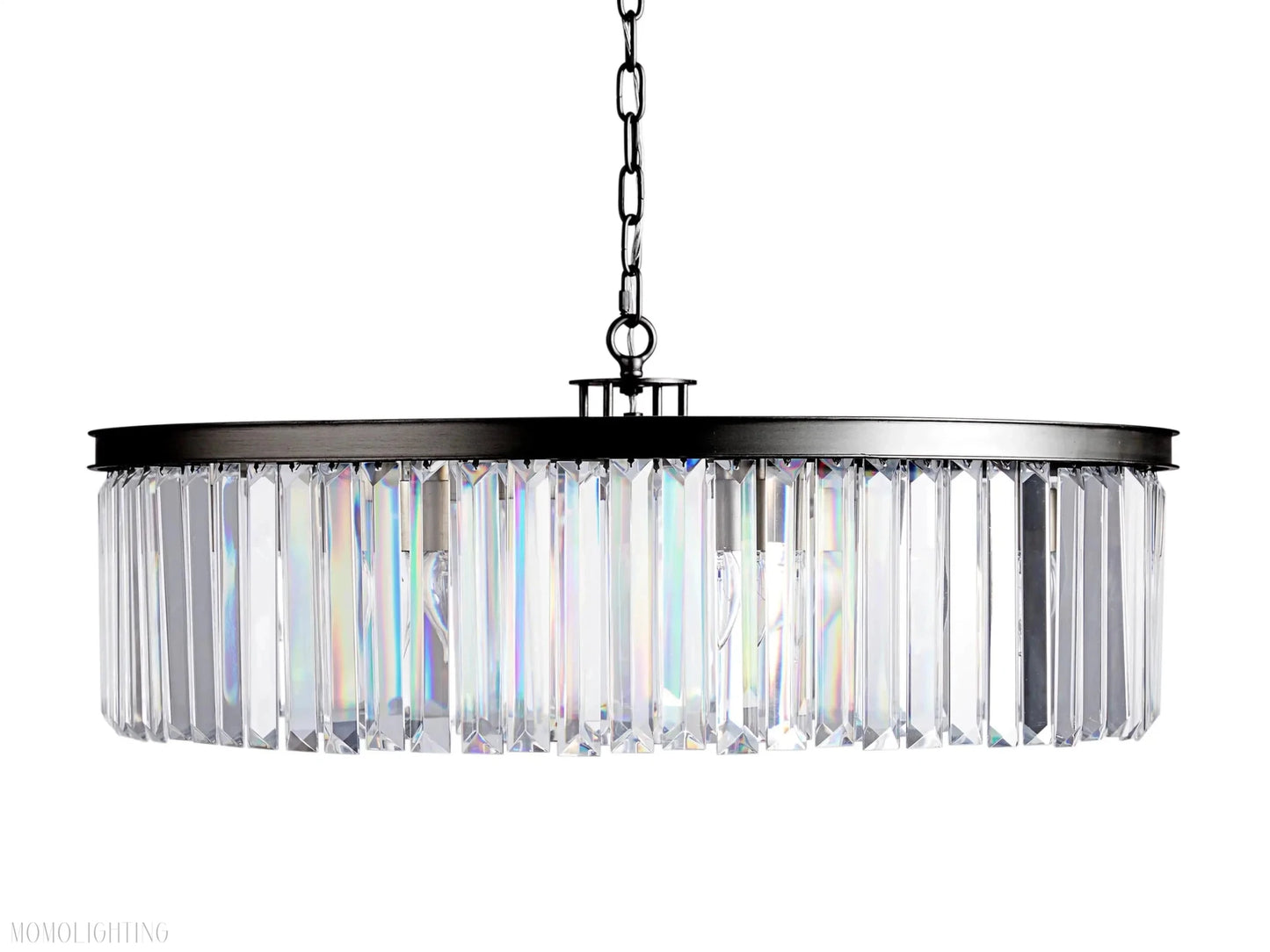 Leyland Round Chandelier-Nobipets
