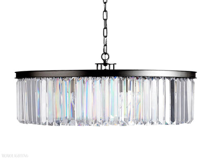 Leyland Round Chandelier-Nobipets