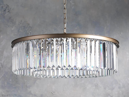 Leyland Round Chandelier-Nobipets
