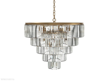 Leyland Tiered Round Chandelier-Nobipets