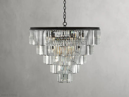 Leyland Tiered Round Chandelier-Nobipets