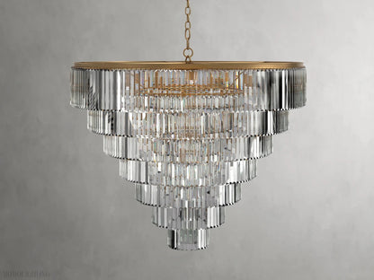 Leyland Tiered Round Chandelier-Nobipets