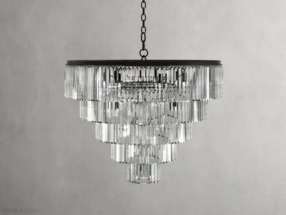 Leyland Tiered Round Chandelier-Nobipets
