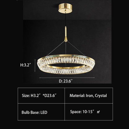 Light Luxury Creative Multi-layer Shell Crystal Art Chandelier for Living/Dining Room-Nobipets