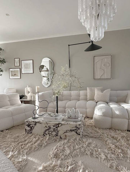 Light Luxury Multi-layered Teardrop Waterfall Chandelier for Living Room/Bedroom-Nobipets