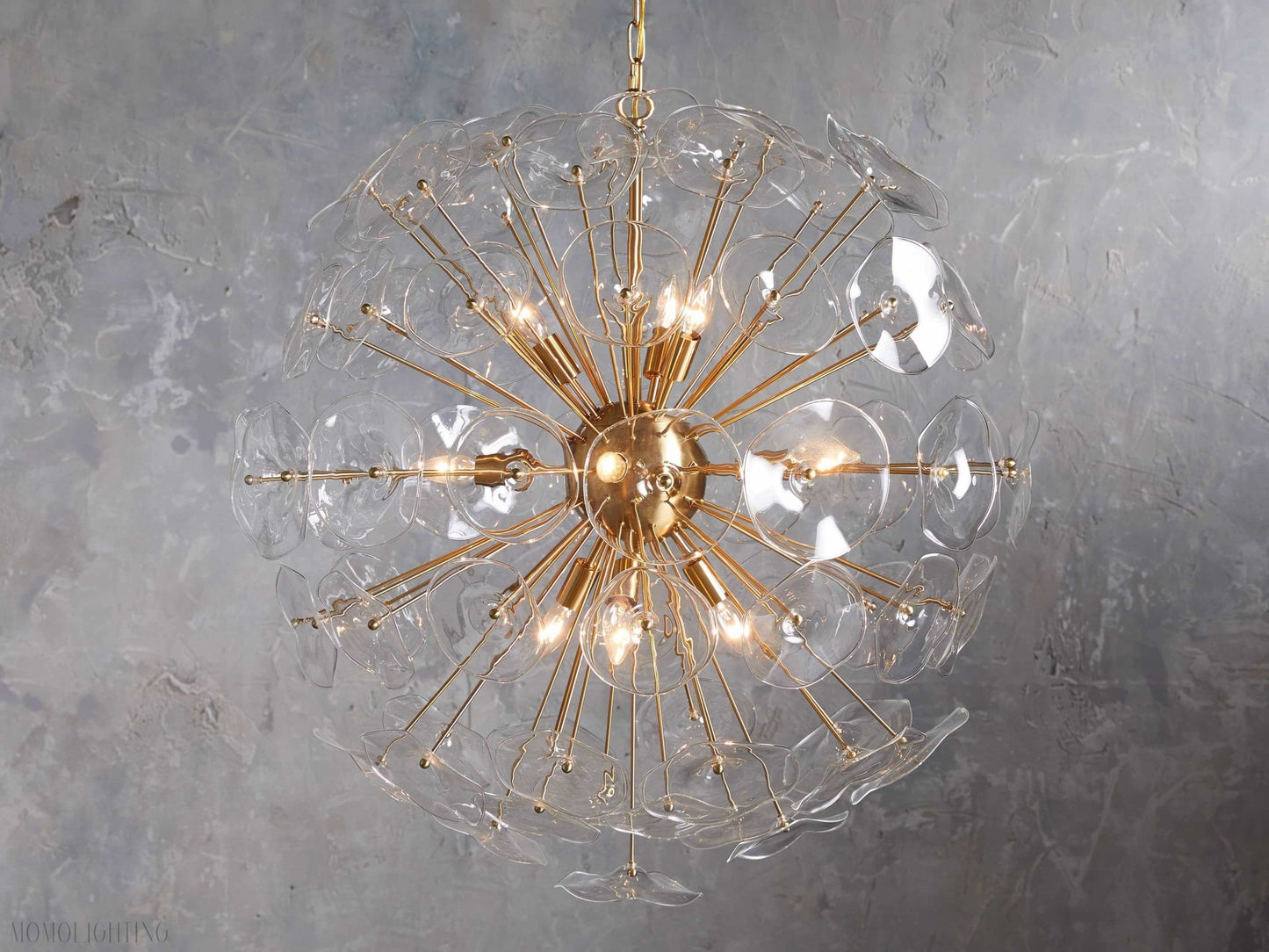 Lily Round Chandelier 25'' 34'' 43''-Nobipets