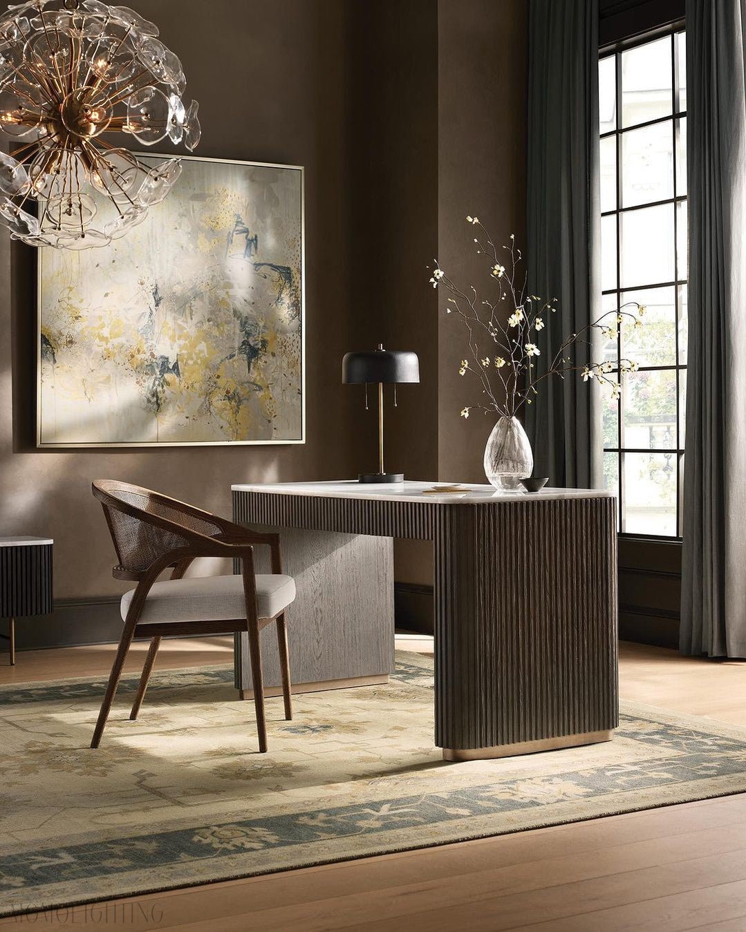 Lily Round Chandelier 25'' 34'' 43''-Nobipets