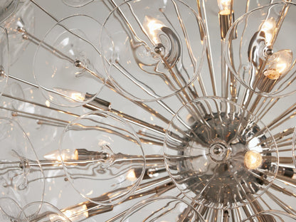 Lily Round Chandelier 25'' 34'' 43''-Nobipets