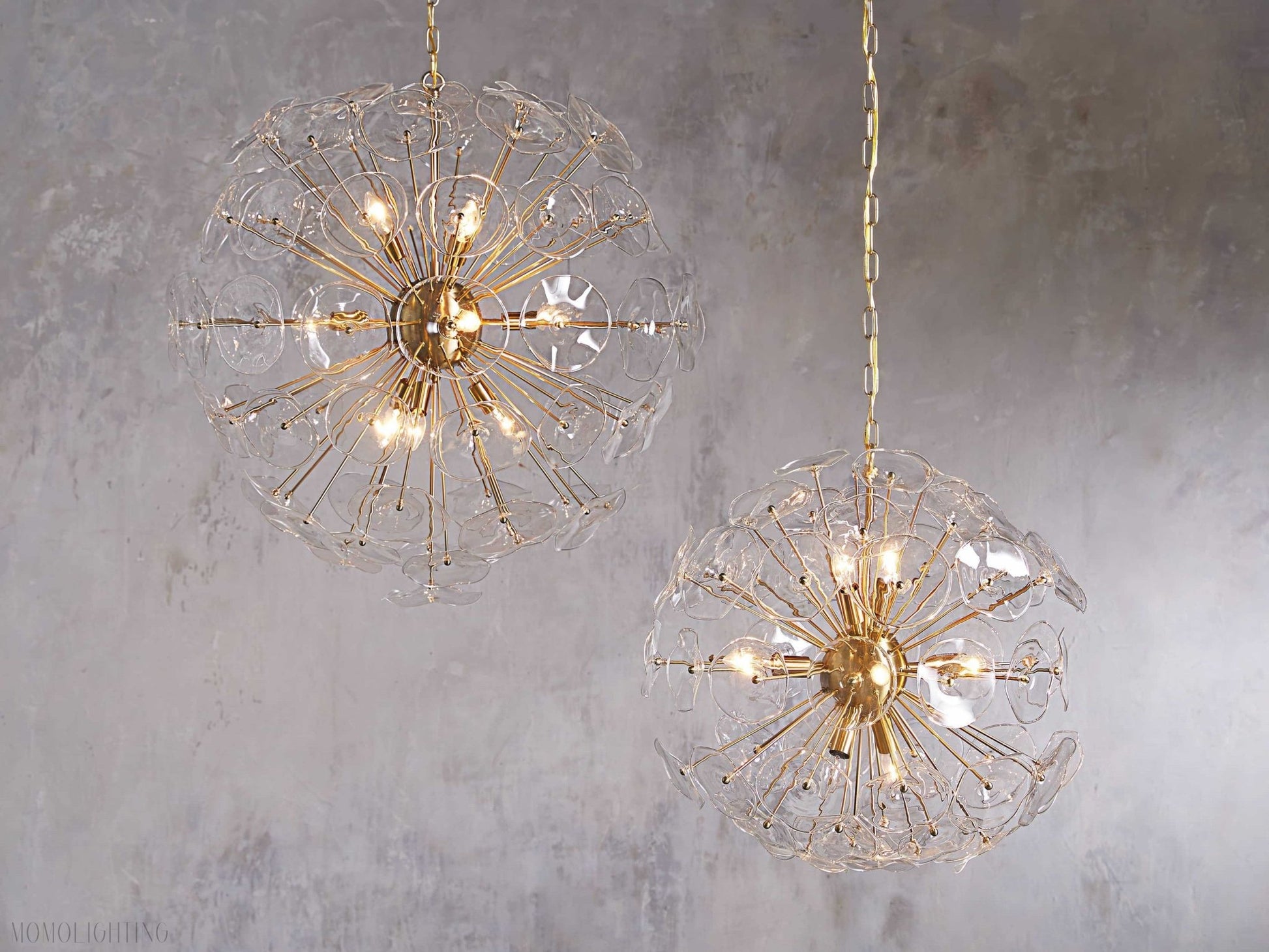 Lily Round Chandelier 25'' 34'' 43''-Nobipets