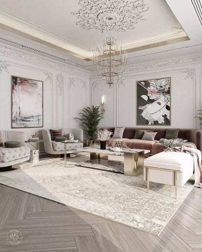 Luxury 5-Tier Crystal Rods Luxury Gala Chandelier-Nobipets