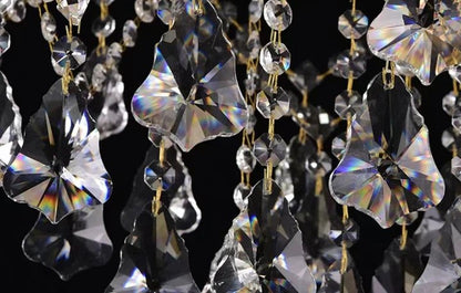 Luxury Atmospheric European Candle Crystal Chandelier Designer Creative for Hotel / Villa / Living Room-Nobipets