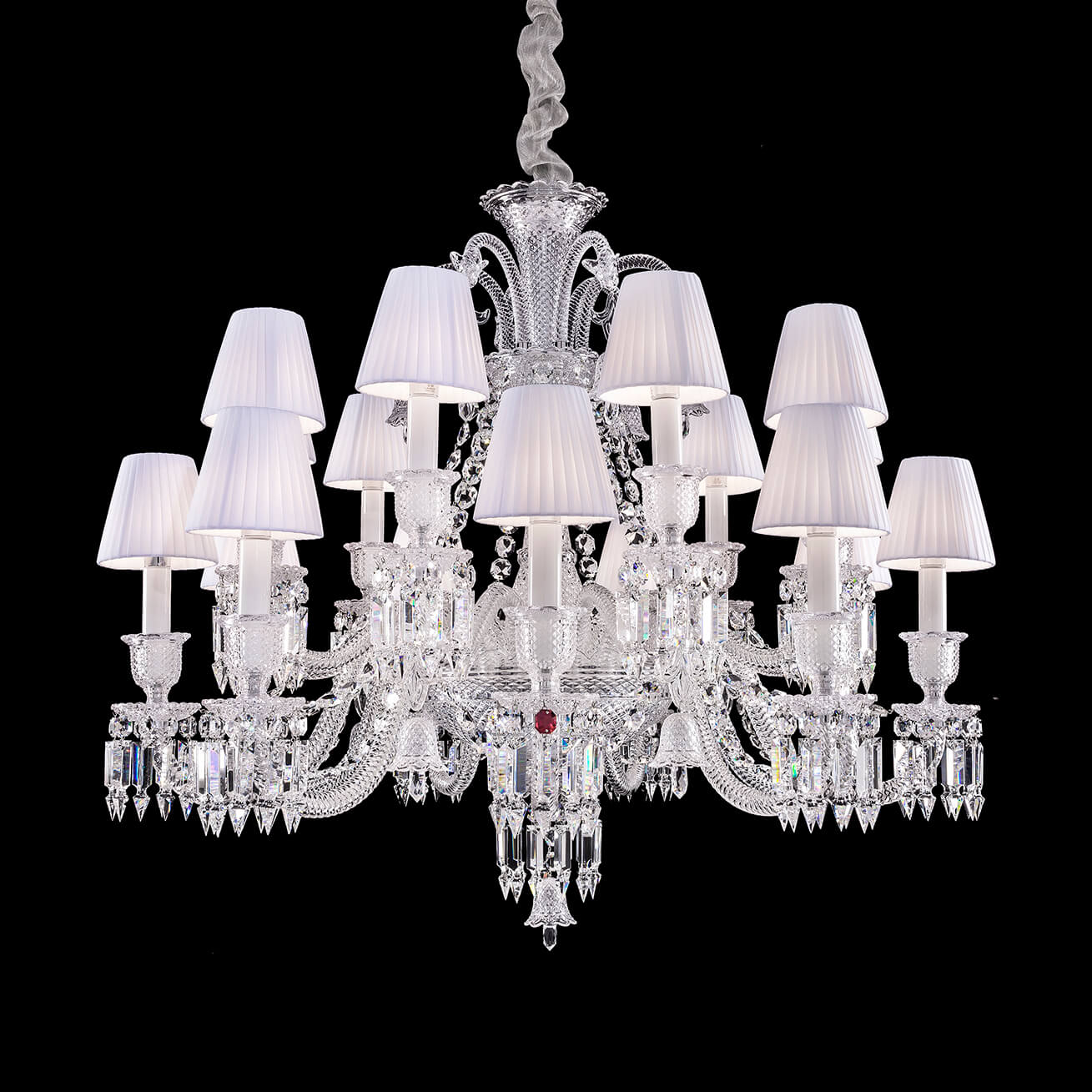 Luxury Baccarat Style Zenith Crystal Chandelier-Nobipets
