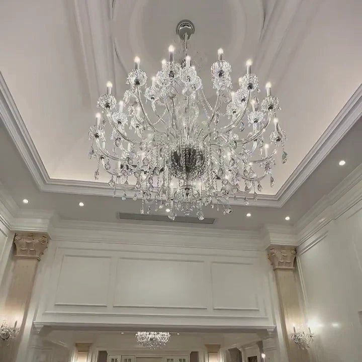 Luxury Classic Round Chandelier-Nobipets