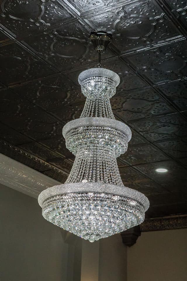 Luxury French Empire Chandelier for Villa Hall Ceiling Three-layers Crystal Light for Hotel Lobby-Nobipets