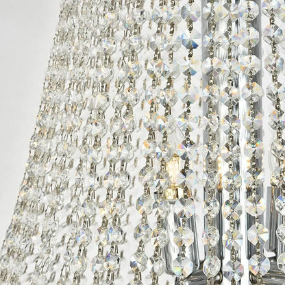 Luxury French Empire Chandelier for Villa Hall Ceiling Three-layers Crystal Light for Hotel Lobby-Nobipets