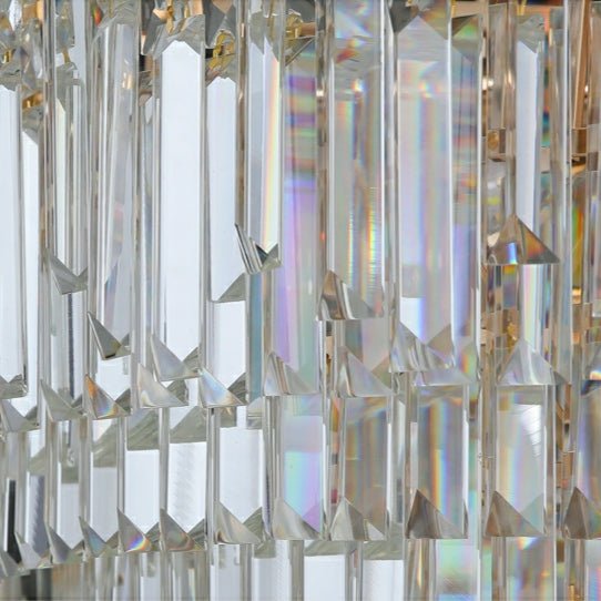 Luxury Hotel Hallway Ceiling Lighting Fixture Large Round Crystal Chandelier For Foyer Living Room Staircase-Nobipets