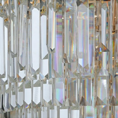 Luxury Hotel Hallway Ceiling Lighting Fixture Large Round Crystal Chandelier For Foyer Living Room Staircase-Nobipets