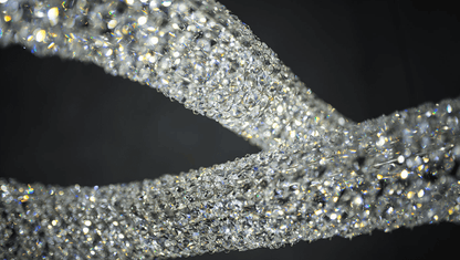 Luxury Infinity Crystal Chandelier for Living/Dining Room-Nobipets