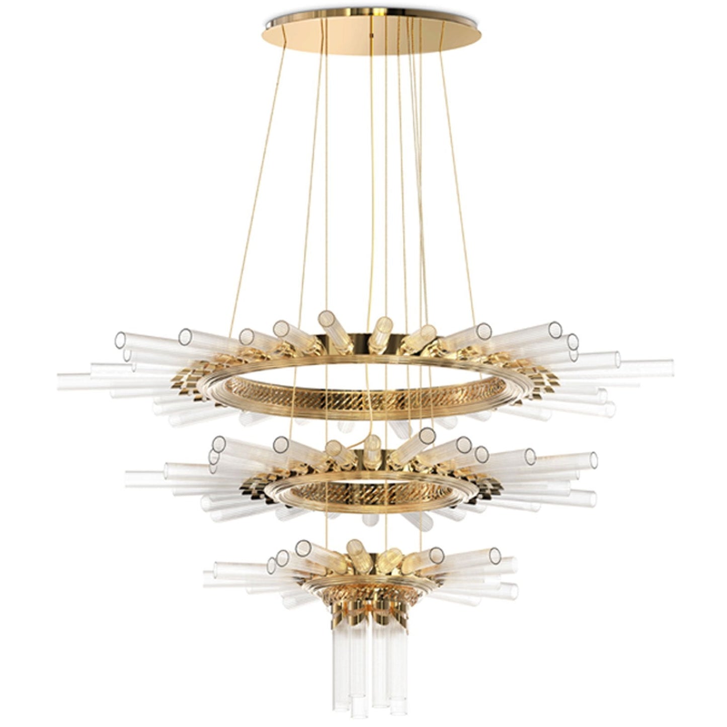 Luxury Kaida 88 Light Crystal Modern Chandelier-Nobipets