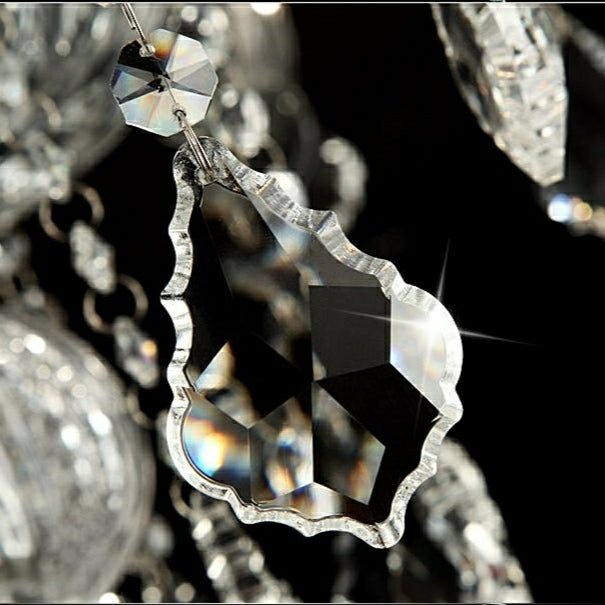 Luxury Large Multi Candles Chandelier Islam Crystal Ceiling Lighting Fixture For Living Room/ Hall Decoration-Nobipets