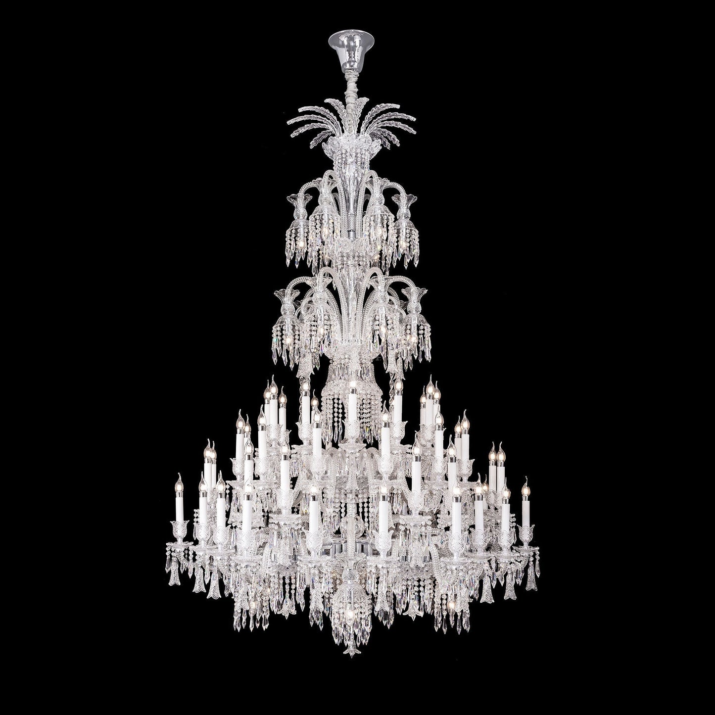 Luxury Large Multi Candles Chandelier Islam Crystal Ceiling Lighting Fixture For Living Room/ Hall Decoration-Nobipets