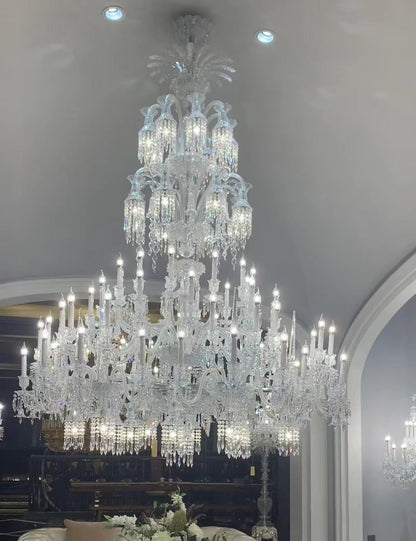 Luxury Large Multi Candles Chandelier Islam Crystal Ceiling Lighting Fixture For Living Room/ Hall Decoration-Nobipets