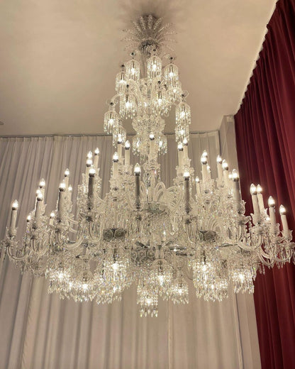 Luxury Large Multi Candles Chandelier Islam Crystal Ceiling Lighting Fixture For Living Room/ Hall Decoration-Nobipets