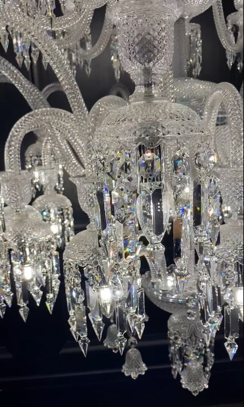 Luxury Royal Large Multi-layers Candle Crystal Chandelier For Living Room/Hall Decoration-Nobipets