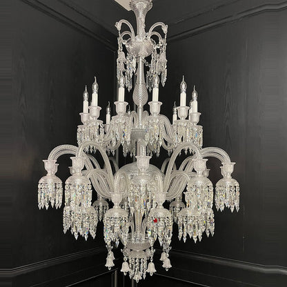 Luxury Solstice Baccarat Crystal Chandelier-Nobipets
