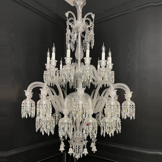 Luxury Solstice Baccarat Crystal Chandelier-Nobipets
