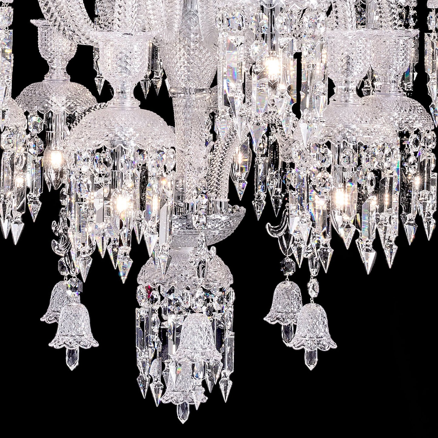 Luxury Solstice Baccarat Crystal Chandelier-Nobipets