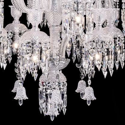 Luxury Solstice Baccarat Crystal Chandelier-Nobipets
