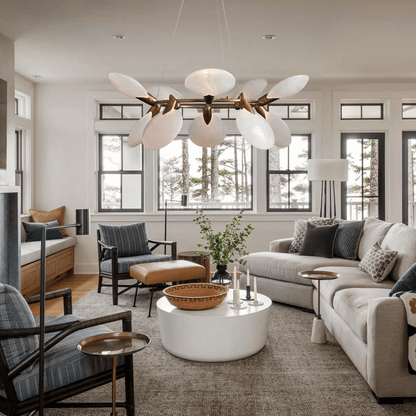 Lyla Halo Chandelier-Nobipets