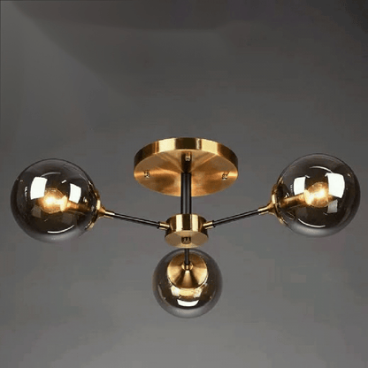 Magic Bean Molecular Chandelier Living Room Ceiling Light Modern Glass Ball Lamp-Nobipets