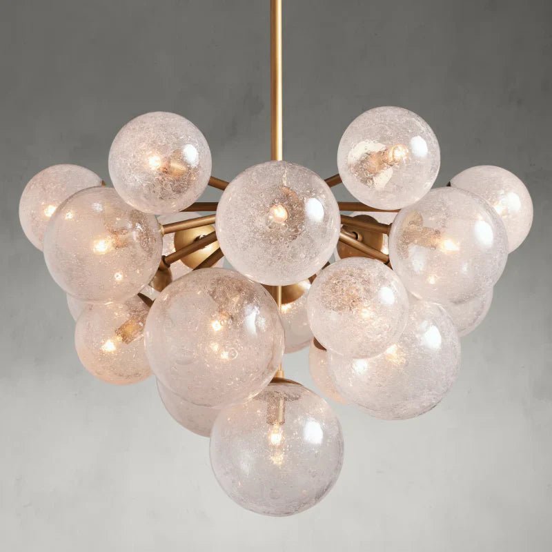 Mandoza Round Chandelier-Nobipets
