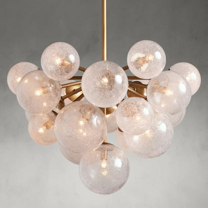 Mandoza Round Chandelier-Nobipets