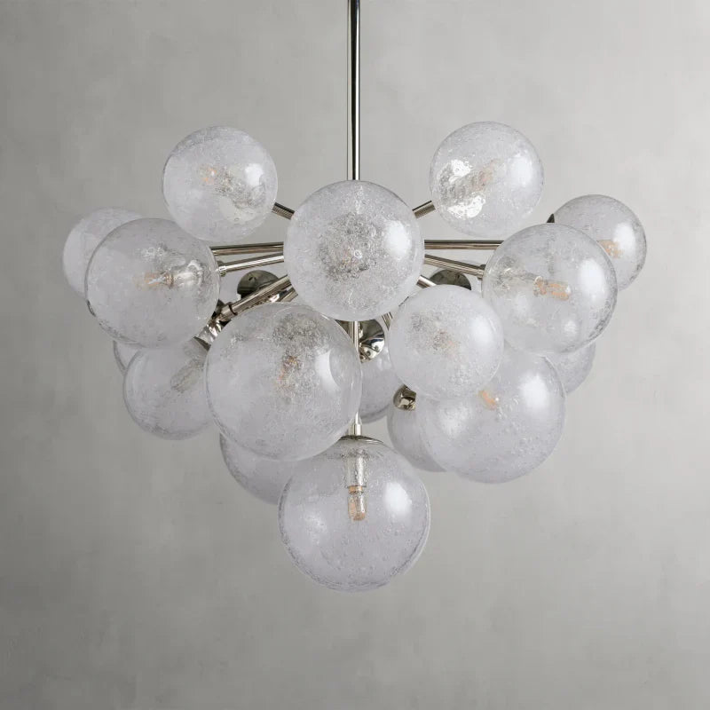 Mandoza Round Chandelier-Nobipets