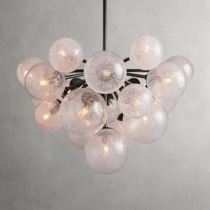 Mandoza Round Chandelier-Nobipets