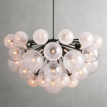 Mandoza Round Chandelier-Nobipets