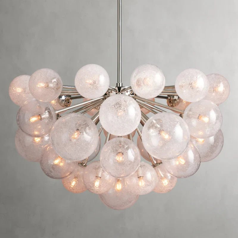 Mandoza Round Chandelier-Nobipets